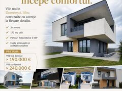 Domnesti, vile de lux la super pret